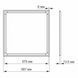 LED панель ART VIDEX 40W 4100K 24005 фото 3