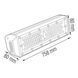 Світильник підвісний промисловий вологозахищений LED "ZEUGMA-150" 150 W 6400К 063-005-0150-010 фото 5