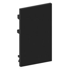 Заглушка чорна 54х26,5mm на магнітну шину MAGNITRACK LC zigbee 48V LTRzigbee-M116-end LTRzigbee-M116-end фото