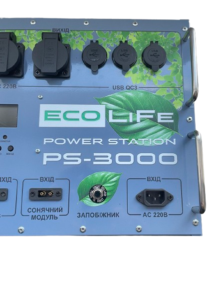Портативная зарядная станция EcoLiFe PS-3000 (3000 Вт / 3000 Вт&middot;ч) PS-3000 фото