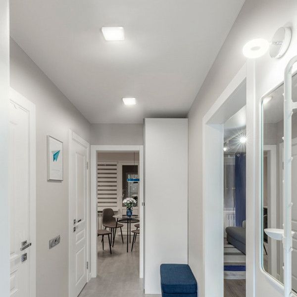 LED Світильник накладний квадрат VIDEX 18W 5000K White 24152 фото