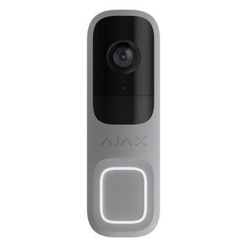 Відеодзвінок Ajax Doorbell Grey (66393.125.GR1) 000053538 фото