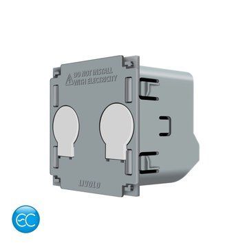 Умныое реле-сенсорный EC выключатель 2 сенсора Livolo (VL-FC2Z2-2G) VL-FC2Z2-2G фото