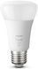 Philips Hue Набір (Bridge, лампа E27 White 2шт, лампа E27 15.5W White 2шт) BRIDGE+E27W2P+E27W15W2P фото 6