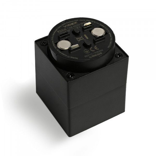 Світильник МАГНІТНИЙ трековий VIDEX LE24B 7.5W 4000K 48V Black 28025 фото