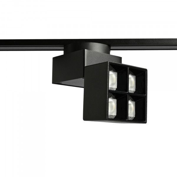 Світильник МАГНІТНИЙ трековий VIDEX LE24B 7.5W 4000K 48V Black 28025 фото