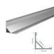 LED-профіль кутовий 10х2000мм широкий анодований + РОЗСІЮВАЧ напівматовий LC9-a LC9-a фото 3
