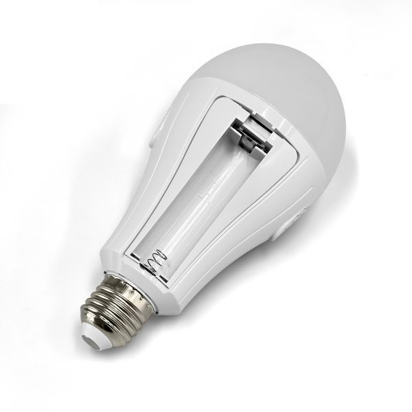 LED лампа акумуляторна TITANUM A80 12W E27 4000K 230V 29152 фото