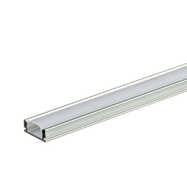 LED-профіль накладний 7х17,35х2000мм анодований + РОЗСІВАЧ LC-15-a LC-15-a фото