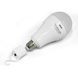 LED лампа акумуляторна TITANUM A80 12W E27 4000K 230V 29152 фото 7