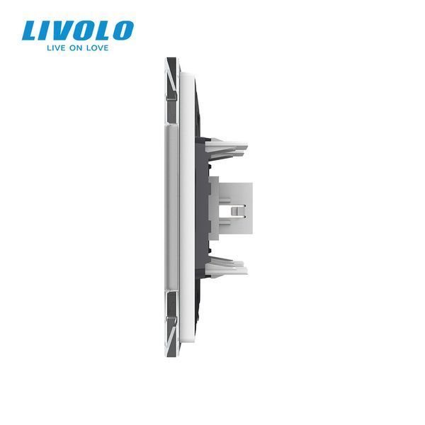 Розетка HDMI Livolo білий скло (VL-C7FCHD-1WP) VL-C791HD-13 фото
