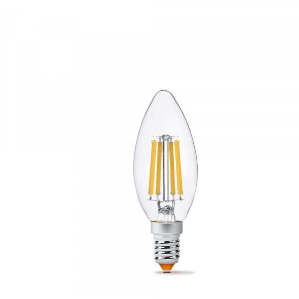 LED лампа VIDEX Filament C37F 6W E14 3000K 25793 фото