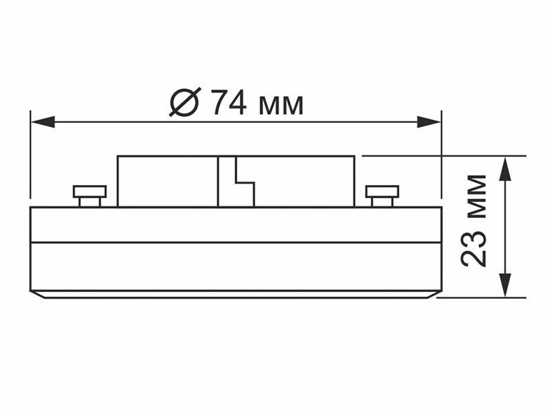 Светодиодная лампа GX53 8W 4100K 220V (VL-GX53-08534) VIDEX 8416 фото