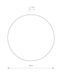 Бра Nowodvorski 7635 Ring LED 1x9W 3000K 400Lm IP20 Bl 7634 7635-N фото 2