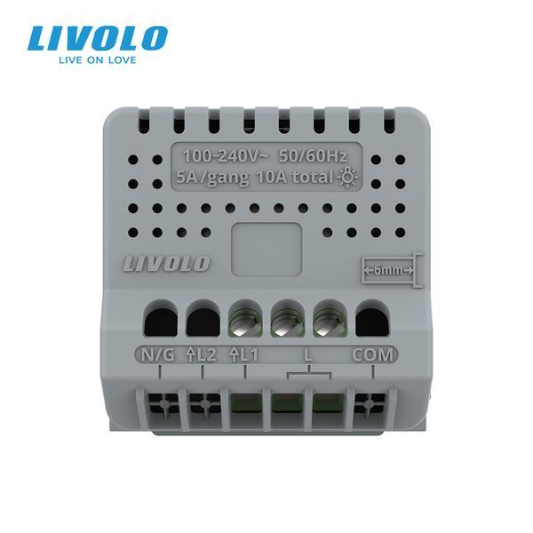Розумний механізм сенсорний диммер ZigBee Livolo (VL-FC1D2Z-2G) VL-FC1D2Z-2G фото