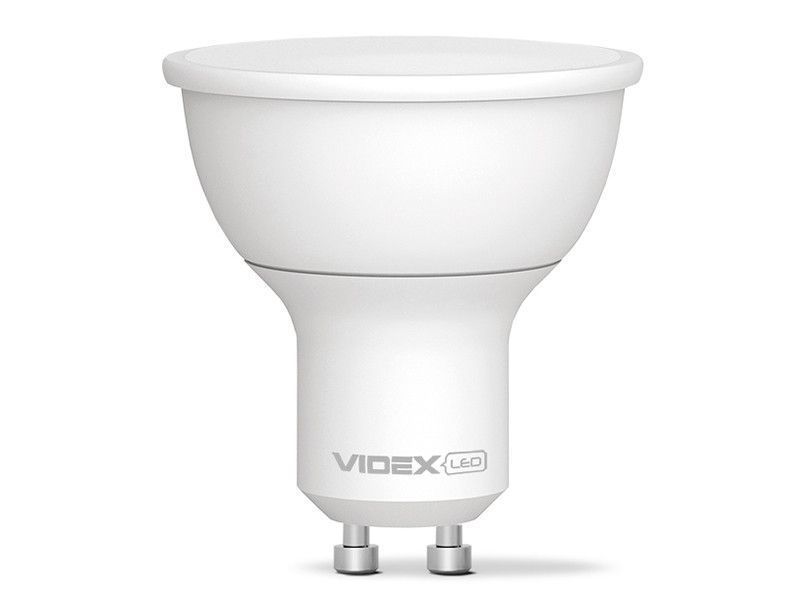 Світлодіодна лампа MR16e 8W GU10 4100K 220V (VL-MR16e-08104) VIDEX 7878 фото