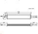Блок живлення 48V 150w ІР67 3.13A 279*57*25mm JINBO герметичний 16940 LC150-16940 фото 3
