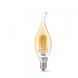 LED лампа VIDEX Filament C37FtA 6W E14 2200K бронза 25797 фото 2