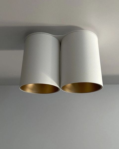 Точечный светильник Nowodvorski 7665 Eye tone GU10 2x10W IP20 Wh накладной 7665 7665-N фото