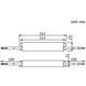 Блок живлення 24V 30w ІР67 1.25A 162*29*21mm JINBO герметичний 18609 LC30-18609 фото 3