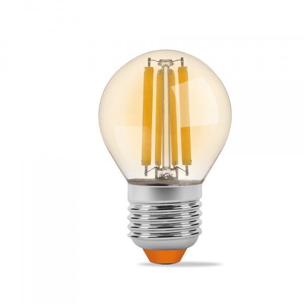 LED лампа VIDEX Filament G45FA 4W E27 2200K бронза 23690 фото