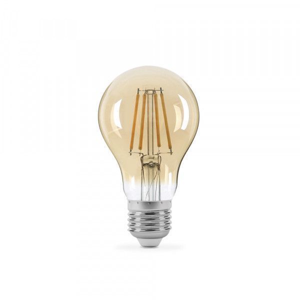 LED лампа TITANUM Filament A60 7W E27 2200K бронза 25521 фото