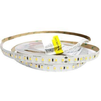 Led стрічка Rishang 2835-128-IP20-CWd-10-24 RD00C8TC-A 6500K CRI90 24V 12W/m 1549lm/m 10537 5 метрів 10537_S фото
