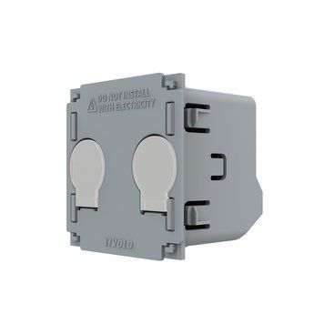 Розумний механізм сенсорний ZigBee вимикач для ролет Livolo (VL-FC2NWZ-2GS21) VL-FC2NWZ-2GS21 фото