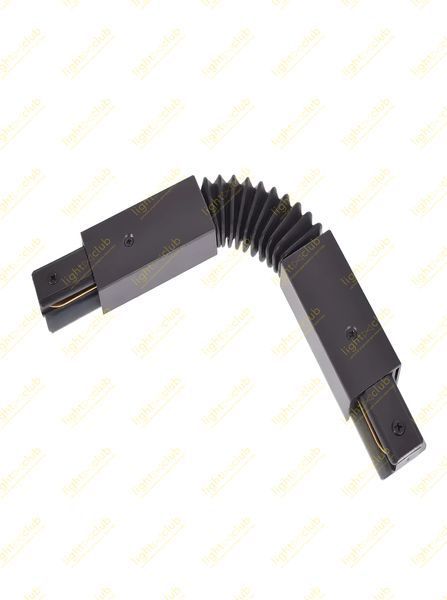 Коннектор L-образный гибкий для 1фазного шинопровода черный tr8307-BLK-1 tr8307-BLK-1 фото