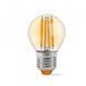 LED лампа VIDEX Filament G45FA 6W E27 2200K бронза 25800 фото 2