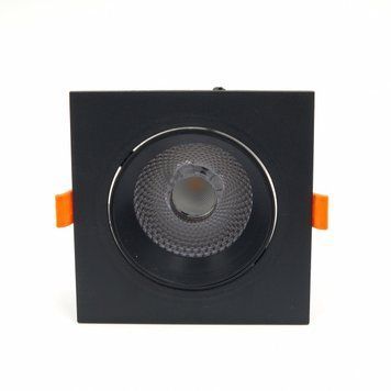 Світильник точковий врізний Light Club 12Вт 5000К чорний WL-320-12-5-BK-S WL-320-12-5-BK-S фото