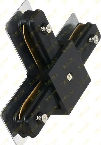 Коннектор T-образный для 1фазного шинопровода черный tr8308-BLK-1 tr8308-BLK-1 фото