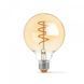 LED лампа VIDEX Filament G95FASD 5W E27 2200K димерная бронза 25015 фото 2