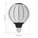 LED лампа VIDEX Filament VL-DG125BN 6W E27 1800K Black Magician pine needles 27619 фото 3