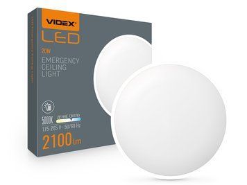 Світильник аварійний накладний 20W 5000K 220V (VL-CLR-EM200-2) VIDEX 9311 фото
