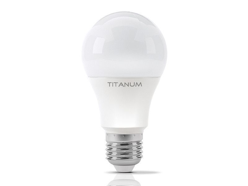 Світлодіодна лампа A60 10W E27 4100K 220V (TLA6010274) TITANUM 7364 фото