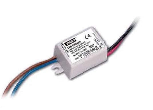 Блок живлення 12V 5w ІР67 0,42A 52*26*21mm герметичний поміщається в підрозетник JINBO LC5-18969 LC5-18969 фото