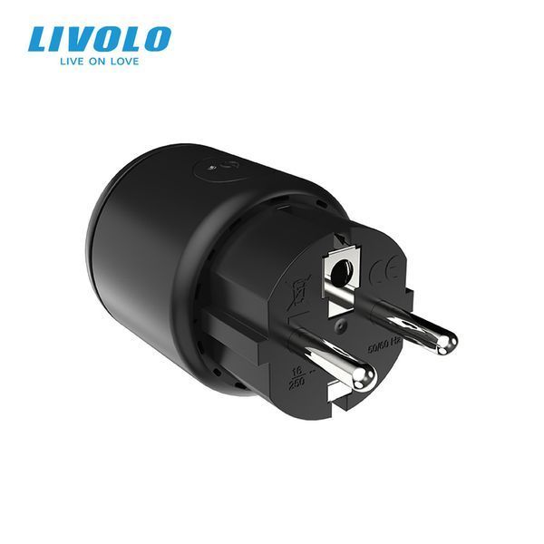 Умная WiFi розетка Livolo черный (VL-SHS001) VL-SHS001 фото