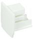 Заглушка белая для прямоугольного 3ф трека tr8104-WHT-3 фото 1