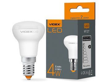 Світлодіодна лампа R39e 4W E14 4100K 220V (VL-R39e-04144) VIDEX 7861 фото
