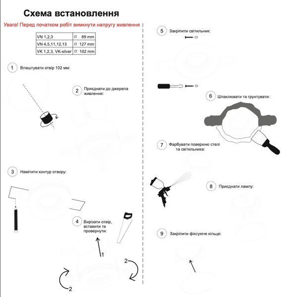Гипсовый светильник Promin BLITZ М 100mm МГВ-105mm белый Blitz M Blitz M фото