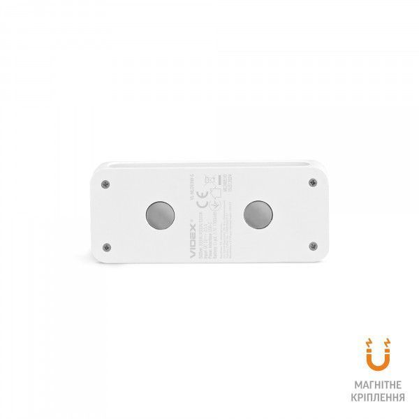 LED Світильник акумуляторний з датчиком руху VIDEX VL-NL053W-S 28222 фото