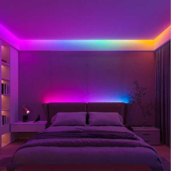 Led лента COLORS RGB+4000 24V 19,2Вт 60шт/м 12мм ІР20 с кратностью реза 100мм D560RGBNW-24V-12mm фото