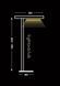 Торшер офисный 20Вт 3000К ІР20 led FloorLine black comfort Черный LC-TR-3K-20-CMF-Blk LC-TR-3K-20-CMF-Blk фото 6