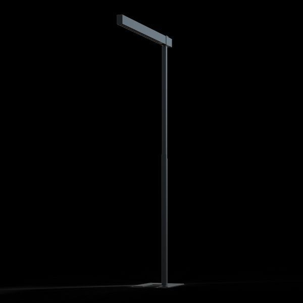 Торшер офисный 20Вт 3000К ІР20 led FloorLine black comfort Черный LC-TR-3K-20-CMF-Blk LC-TR-3K-20-CMF-Blk фото