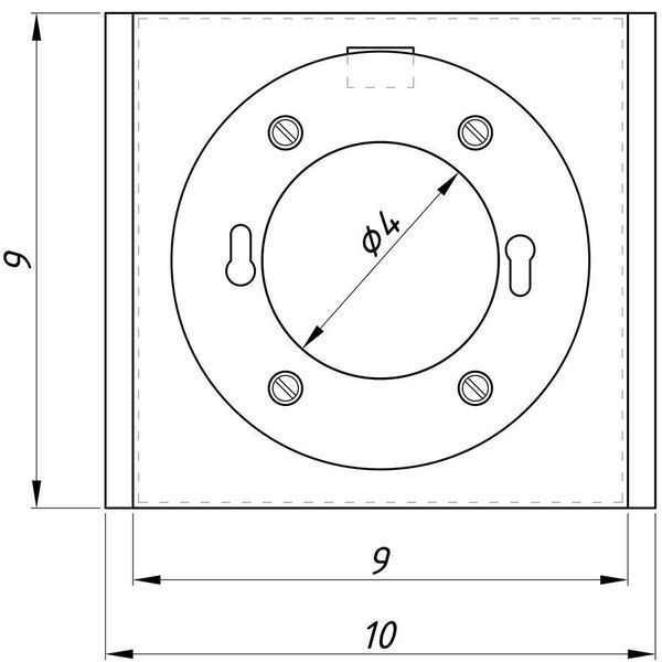 Светильник точечный для Griliato 100 mm CX53 Графит 722110.68.68 722110.68.68 фото