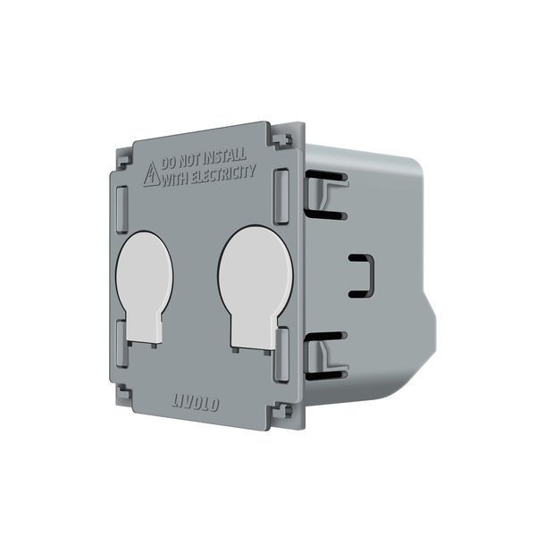 Умный механизм сенсорный ZigBee выключатель 2 сенсора Livolo (VL-FC2Z-2G) VL-C702Z фото