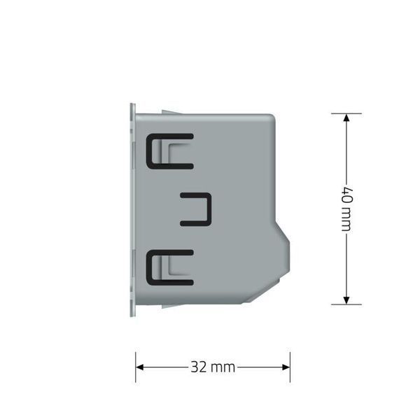 Умный механизм сенсорный ZigBee выключатель 2 сенсора Livolo (VL-FC2Z-2G) VL-C702Z фото