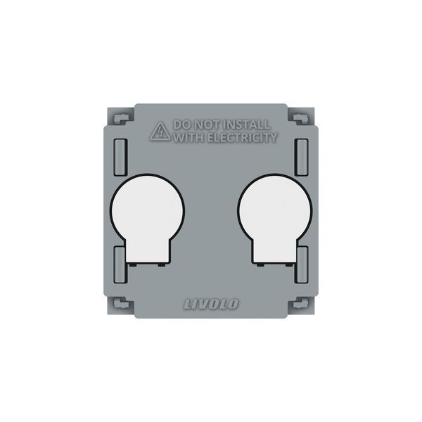 Умный механизм сенсорный ZigBee выключатель 2 сенсора Livolo (VL-FC2Z-2G) VL-C702Z фото
