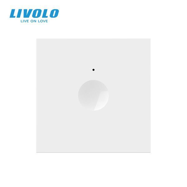 Механизм сенсорный выключатель Sense 1 сенсор Livolo белый (VL-FC1-2WP) 782000119 фото